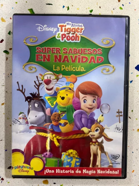 Mis Amigos Tigger Y Pooh Dvd Super Sabuesos En Navidad La Pelicula - Disney