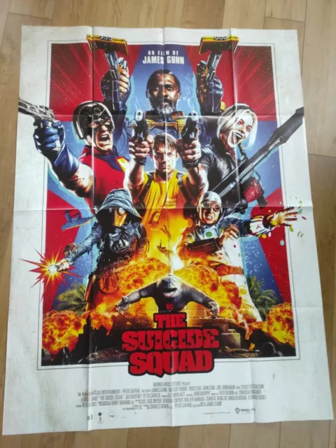 Affiche Cinéma THE SUICIDE SQUAD 120x160cm Poster / DC COMICS / Margot Robbie