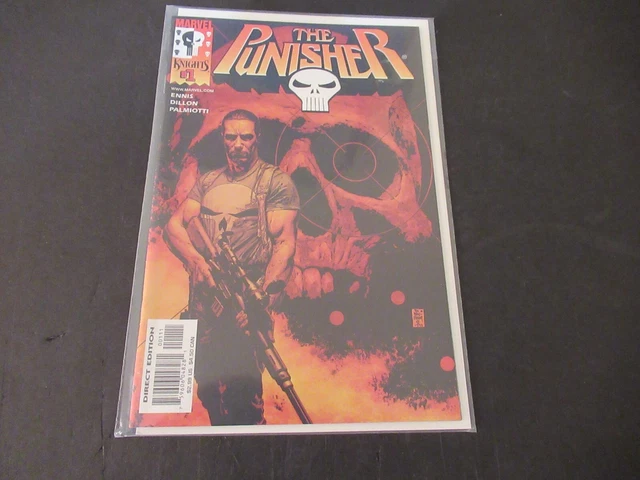 The Punisher #1 (2000) Marvel Knights Ennis Dillon Palmiotti