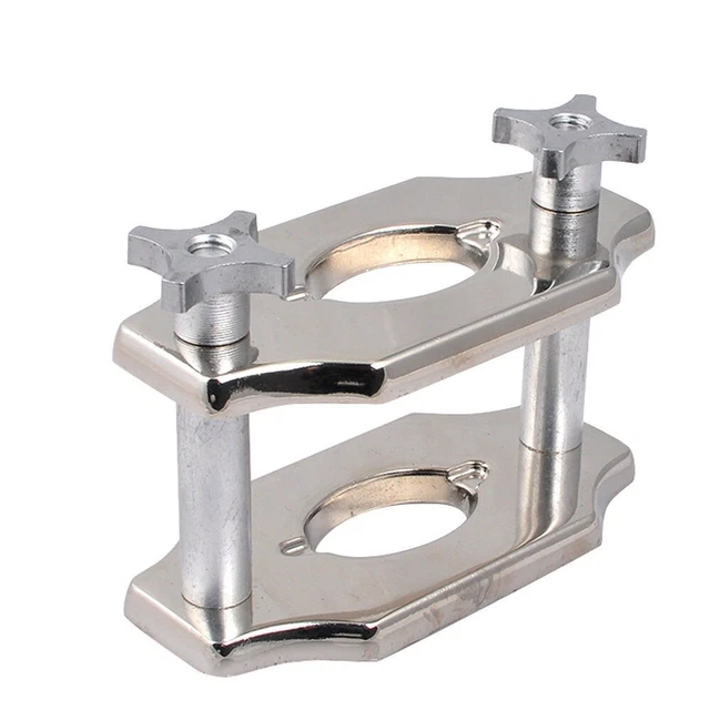 Dental Single Compress Press Stainless Steel Boiled Tooth Box Press Reline Jig