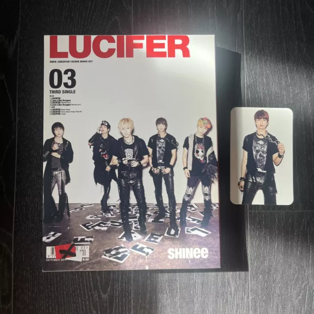 SHINee Lucifer CD + DVD