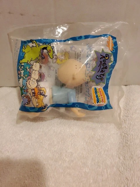 Vintage Rugrats Tommy Pickles Burger King Windup Collectible Toy Sealed