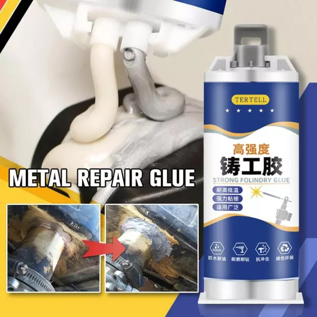 Strong Metal Repair AB Glue Iron Stainless Steel Aluminium Repair Agent Adhesiv_