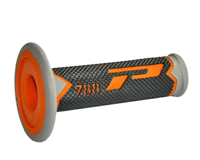 Poignées de guidon PROGRIP 788 noir-gris-orange [Ø 22mm]