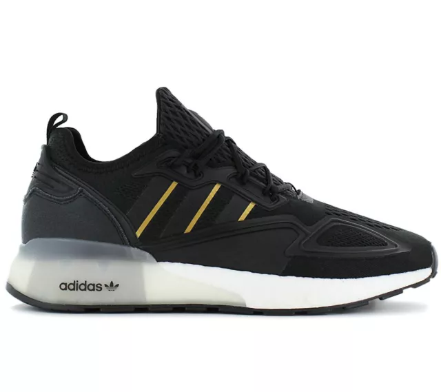 Adidas originals Zx 2K Boost Hommes Sneaker Noir FZ3687 Sport Loisir Chaussures