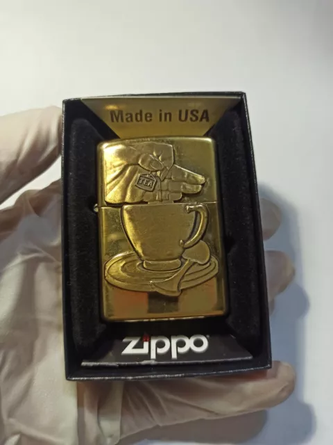 Zippo Barrett Smythe Cup Tea Brass Truck. New Zippo Barrett Smythe Cup Tea Brass Truck. New