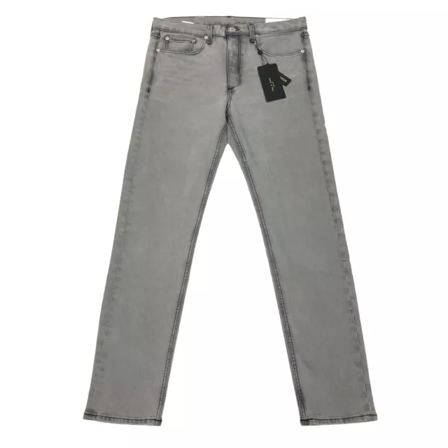 Rag & Bone Fit 2 Slim Jeans Men’s Size 32 32X31 Greyson Gray Mid Rise NWT