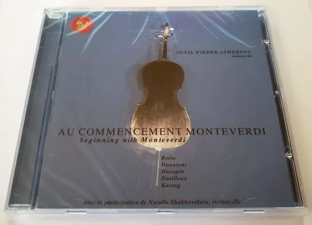** Cd  "Au Commencement Monteverdi ", Neuf Sous Blister