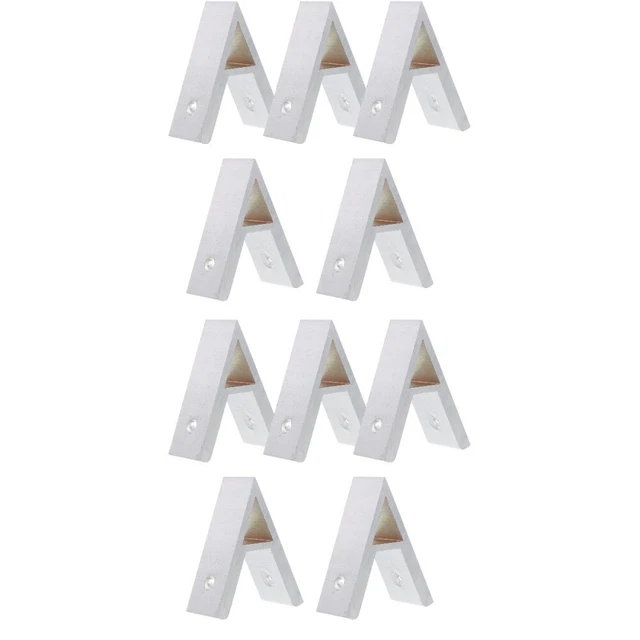 Wkmamo Lot De 8 Connecteurs Droits Internes 3030 Pour Profilés Aluminium – Montage Rapide & Solide