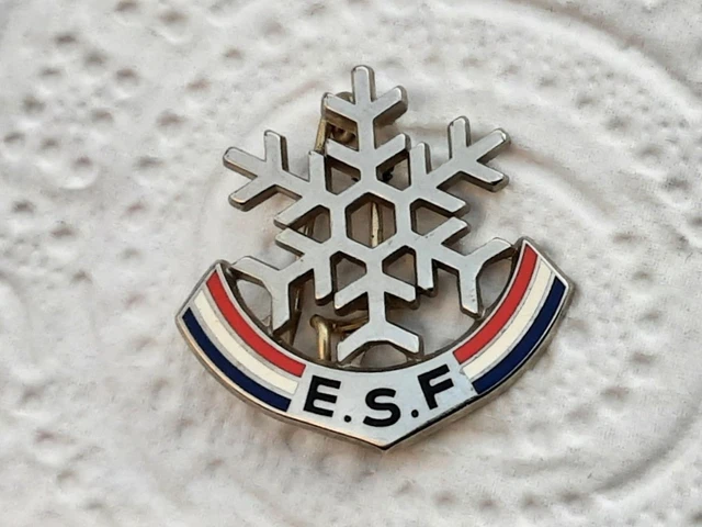 Broche Revers De Ski De Collection école De Ski Alta Depuis