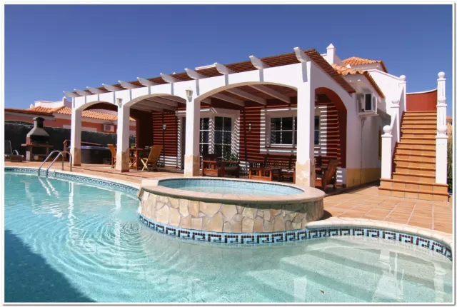 JUL/AUG Private Luxury Villa Caleta De Fuste Fuerteventura HOT TUB & POOL TABLE