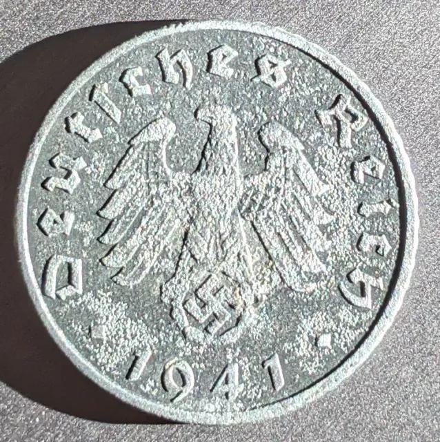 WW2 German 1941 A 5 Reichspfennig