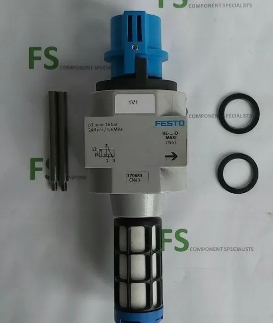 Festo 170683 HE-D-MAXI Valvola e filtro on/off