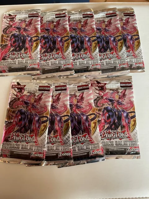 Sovrano galattico  booster sealed/pacchetto sigillato prima edizione yu gi oh