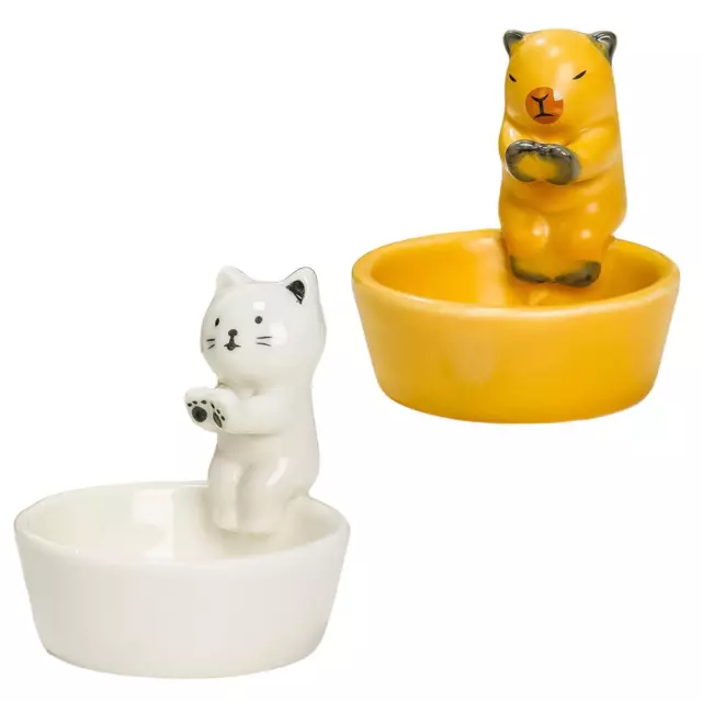 Animal Candle Holder Candlestick Ceramic Cute Animal Candlestick for Anniversary