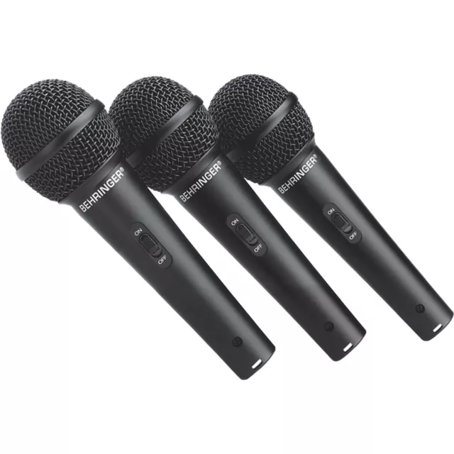 Behringer XM1800S ULTRAVOICE 3-PACK Mikrofone dynamisch - Mikrofon Set