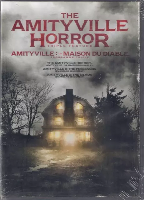 The Amityville Horror Triple Feature - DVD - Good Condition R1 NTSC ENGLISH