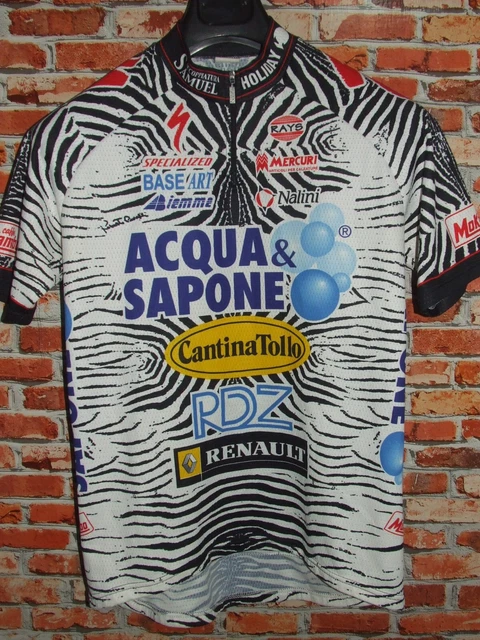 ACQUA & SAPONE Nalini Bike Cycling Shirt Jersey Trikot