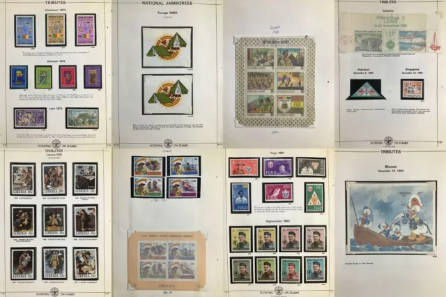 Boy Scouts CV€100.00 All-Different Random Sets Covers FDCs S/S [BUYER’S CHOICE]