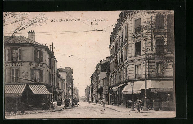 CPA Charenton, Rue Gabrielle E. M.
