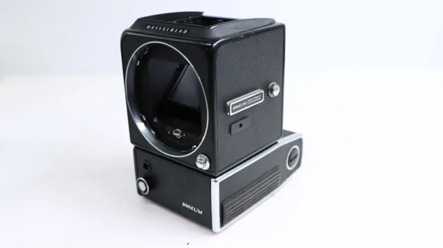 Hasselblad 500El/M 500 Elm 500Elm 6X6 Camera Body Almost Works- See Video