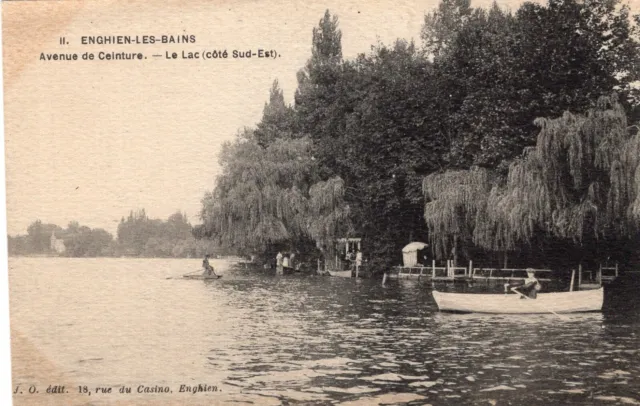 *8426 cpa Enghien les Bains - le Lac