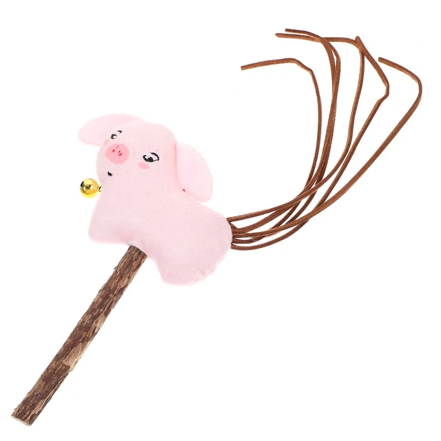 Jouet Pour Chat Bois De Polygone Jouets Bâton Teaser Halloween