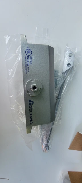 Deltana Door Closer DC5 Aluminum Light Commercial or Residential Door Closer