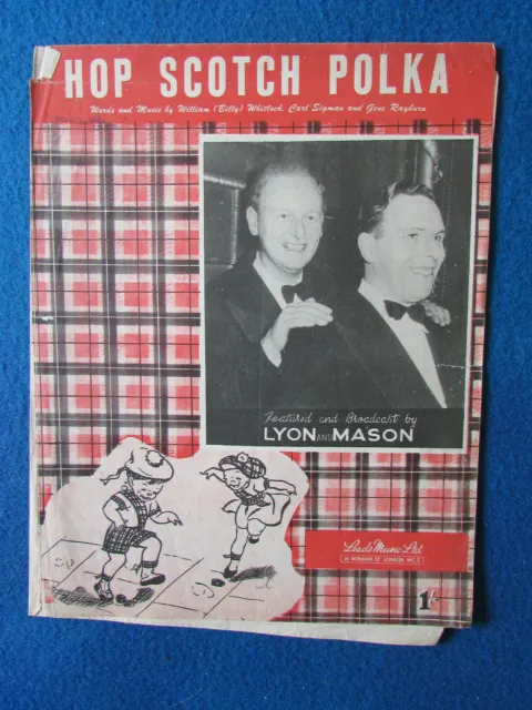 Hop Scotch Polka - Lyon and Mason - Sheet Music - 1949 - Leeds Music