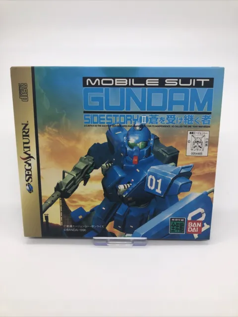 Mobile Suit Gundam Side Story II 2 Sega Saturn Japanese NTSC-J*Fast Delivery***