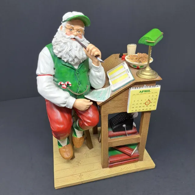Danbury Mint CPA Santa Claus The  Accounting Christmas Collection *Discreet Chip