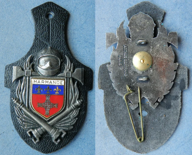 Sapeurs Pompiers Marmande, 47 Lot Et Garonne - Arthus Bertrand Casque F1