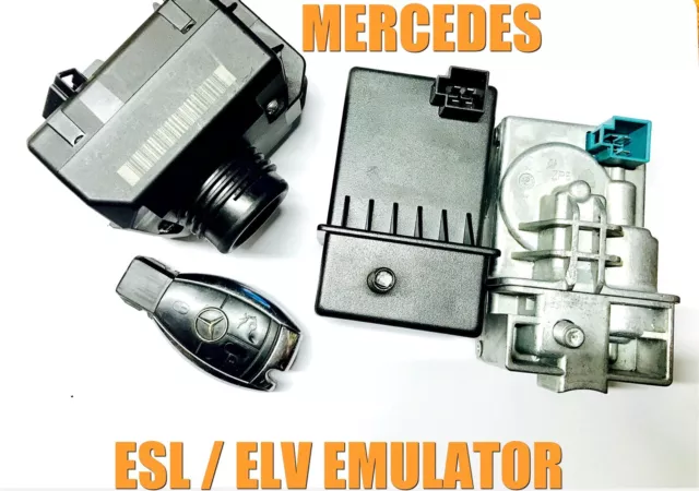 MERCEDES W204 ESL Repair Emulator Programming Service Elv Emulator  Programming £260.00 - PicClick UK