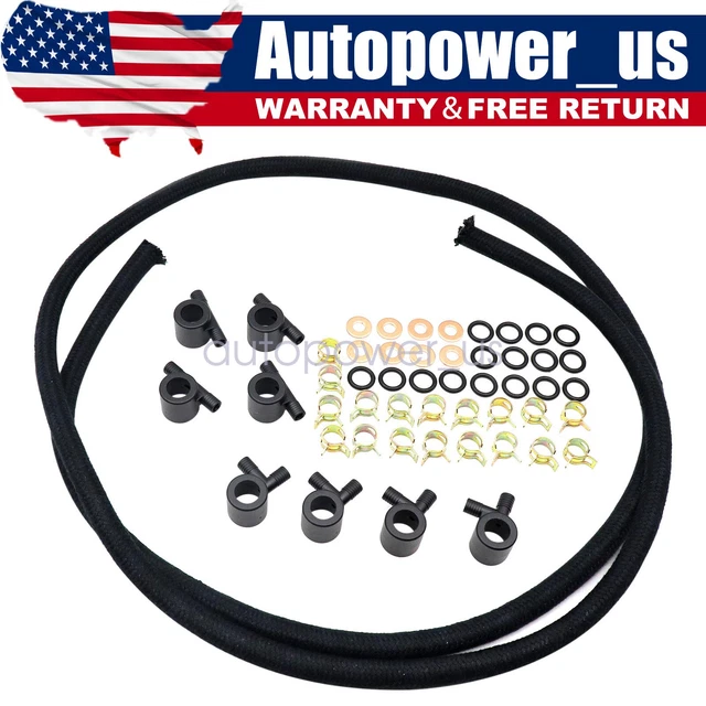 FUEL INJECTOR RETURN Line Kit For Ford F250/F350 19881994 Diesel