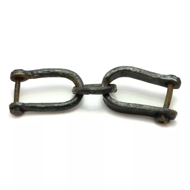 Antique Hand Forged Iron Hardware Barn Farm Accessory Large Hook