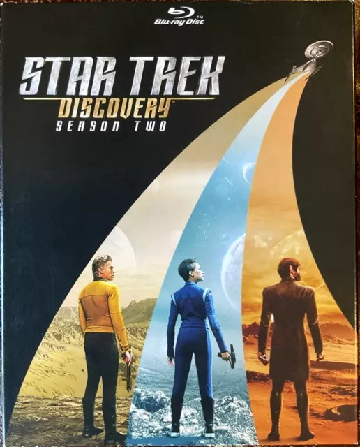Star Trek Discovery, Season Two. Blu Ray Boxset. With Slip Cover.