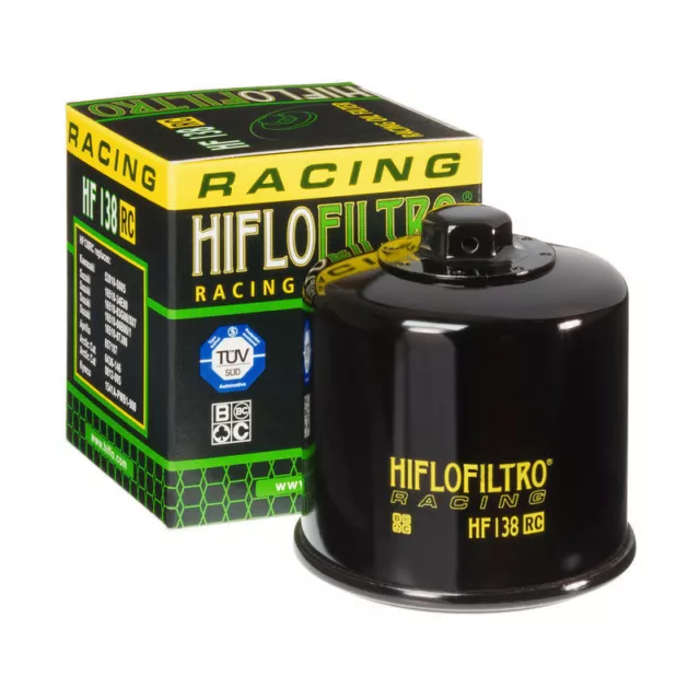 HiFlo Racing Oil Filter HF138RC FITS Suzuki DL650 A-L0-L6 V-Strom ABS 2010-2016