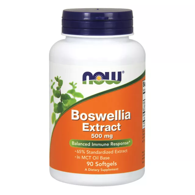 NOW FOODS Boswellia Extract 500mg - 90 perle - estratto di Franchincenso