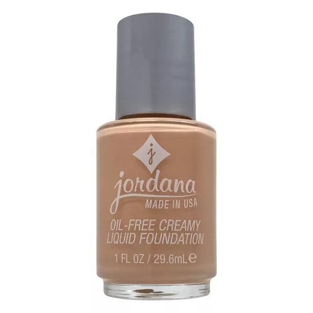 Jordana Oil-Free Creamy Liquid Foundation, 05 Sand, 1 oz