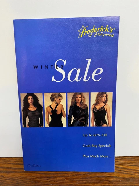 FREDERICK'S OF HOLLYWOOD Catalog 327-231-1997 Sexy Clothes/Lingerie $17.99  - PicClick