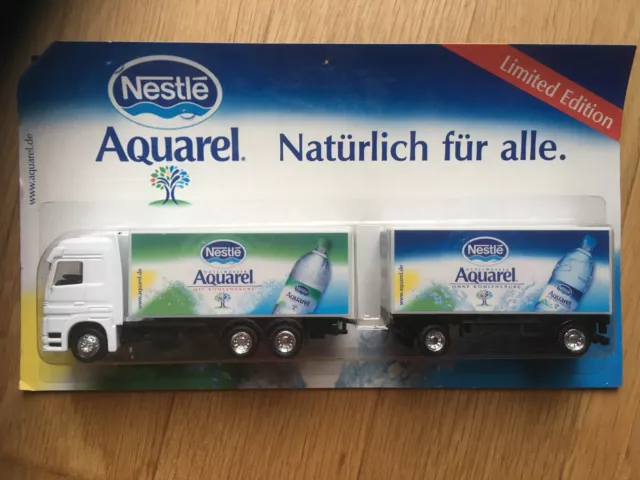 Sammeltruck LKW Werbetruck Nestle Aquarel Natürlich für alle limited Edition OVP