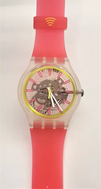 Swatch Special Swatch pay 2022 - SVIK104-5300 - Fragole Pay - NUOVO