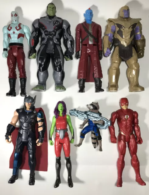 8 Marvel Action Figures Avengers Endgame Titan Hero Lots More Super Hero