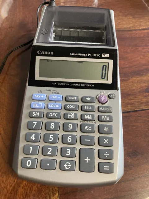 CANON P1-DTSC Calculatrice imprimante avec alimentation d'origine