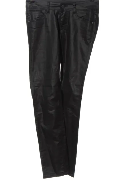 QS BY S.OLIVER pantaloni ecopelle donna taglia DE 32 nero look casual