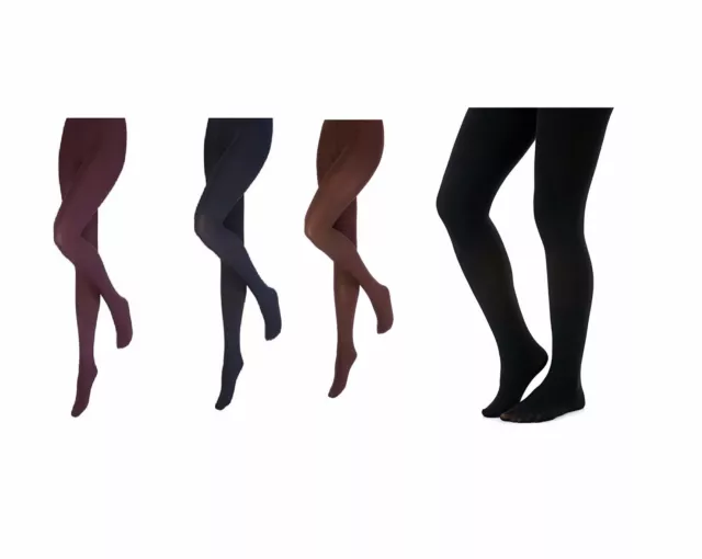 Women Winter Footed Warm Tights Thick Support Opaque Stockings Pantyhose