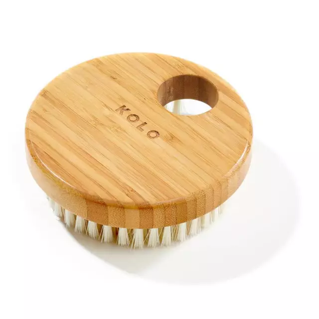 KOLO Sauna Badebürste Bambu Ø 12 cm - Saunabürste, Saunazubehör