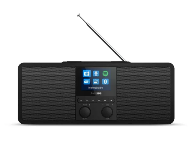 Philips TAR8805/10 Radio portable Internet Numérique Noir