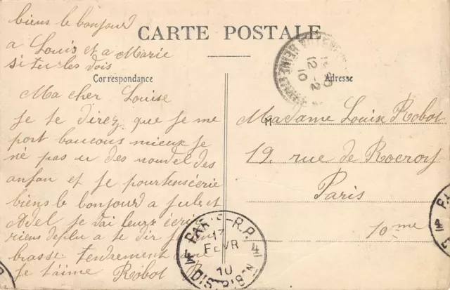 CPA Villeneuve-Saint-Georges - crue de la seine 1910 2