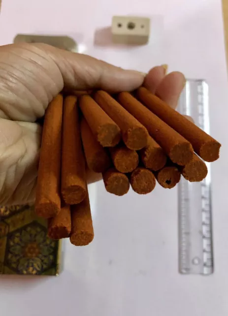 PREMIUM SANDALWOOD CHANDAN DHOOP Sticks 100 g, 13-14 piezas, meditación de... 3